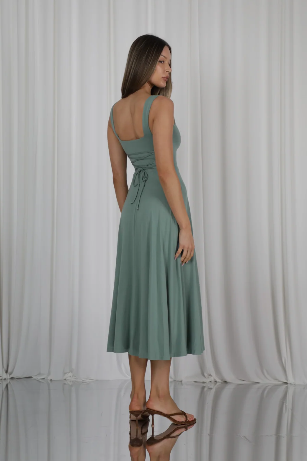 Audrey Midi Dress - Image 7