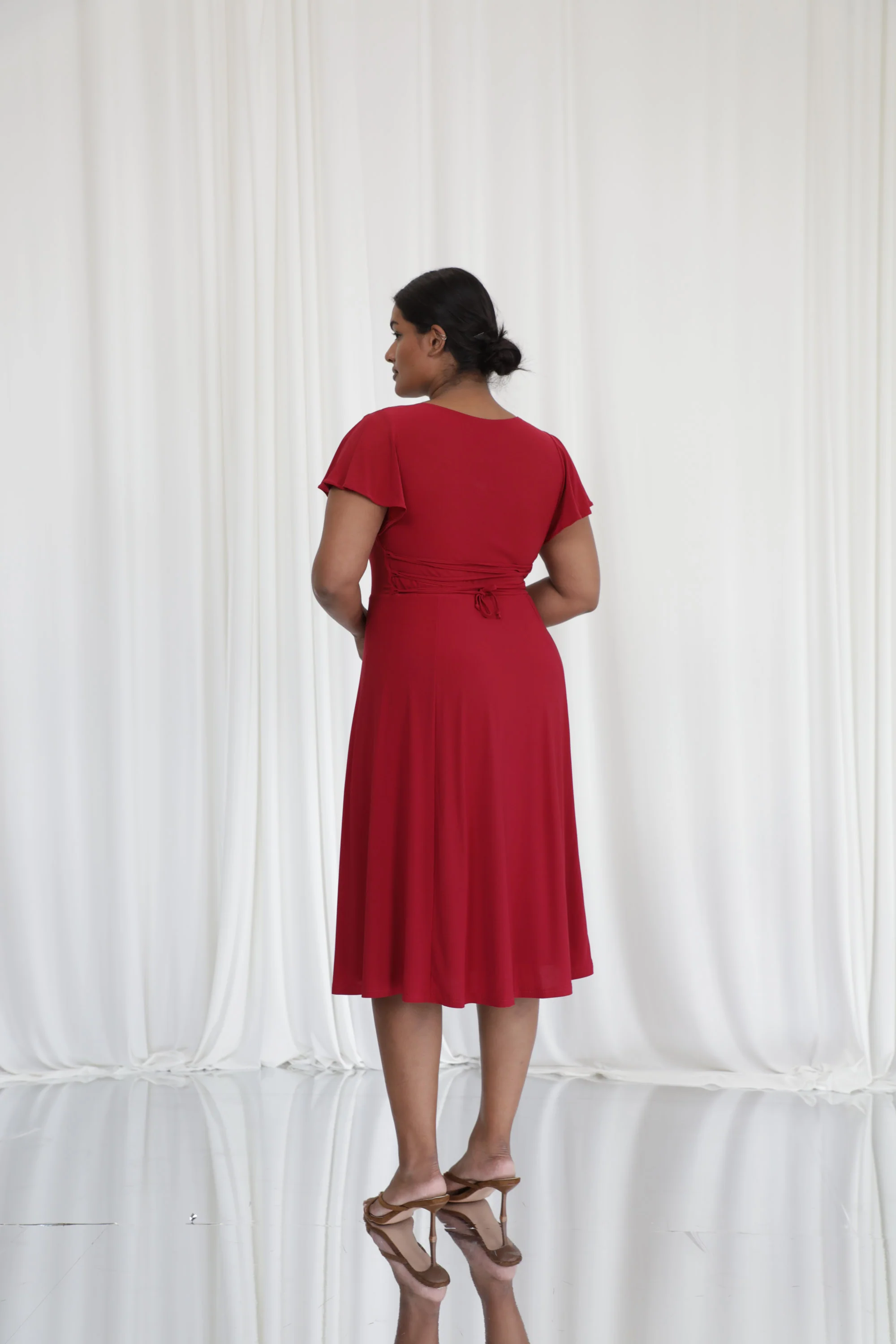 Ava Reversible Midi Dress - Image 10