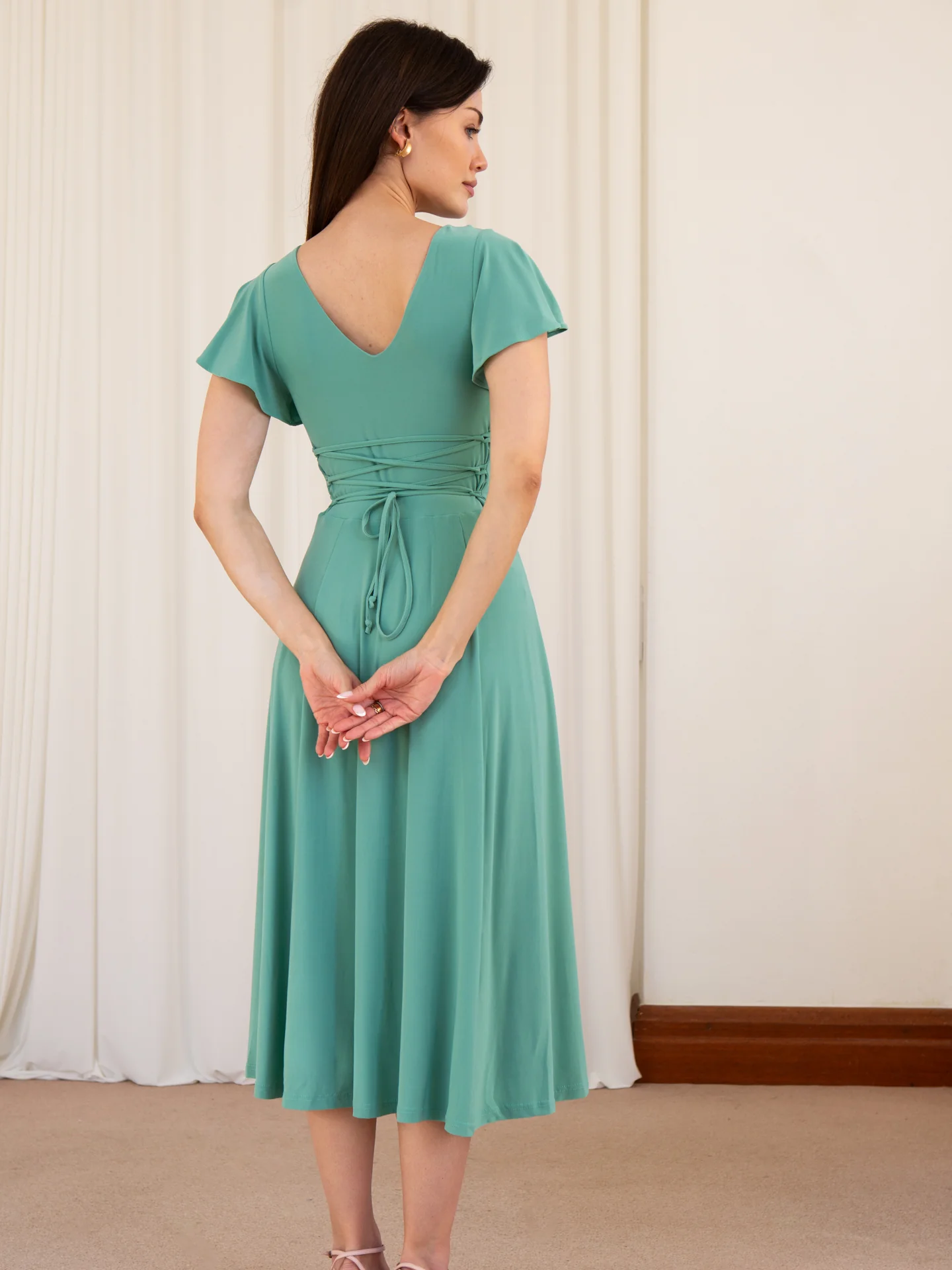 Ava Reversible Midi Dress - Image 17