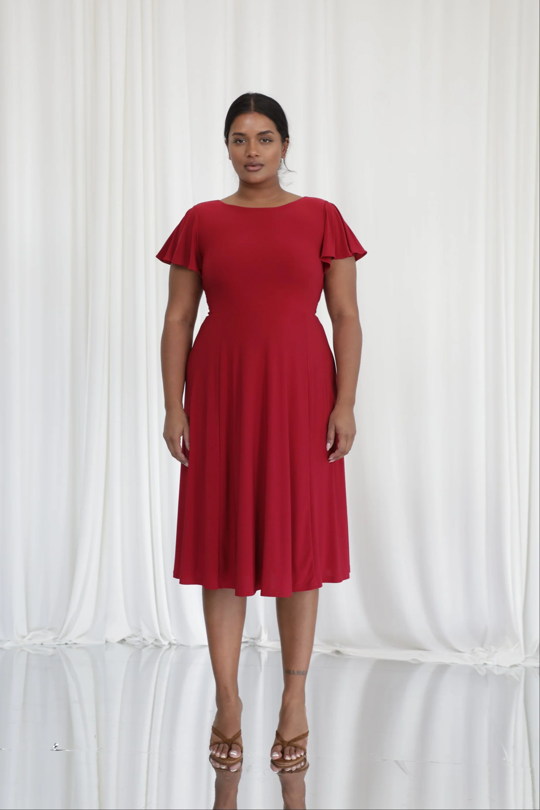 Ava Reversible Midi Dress - Image 3