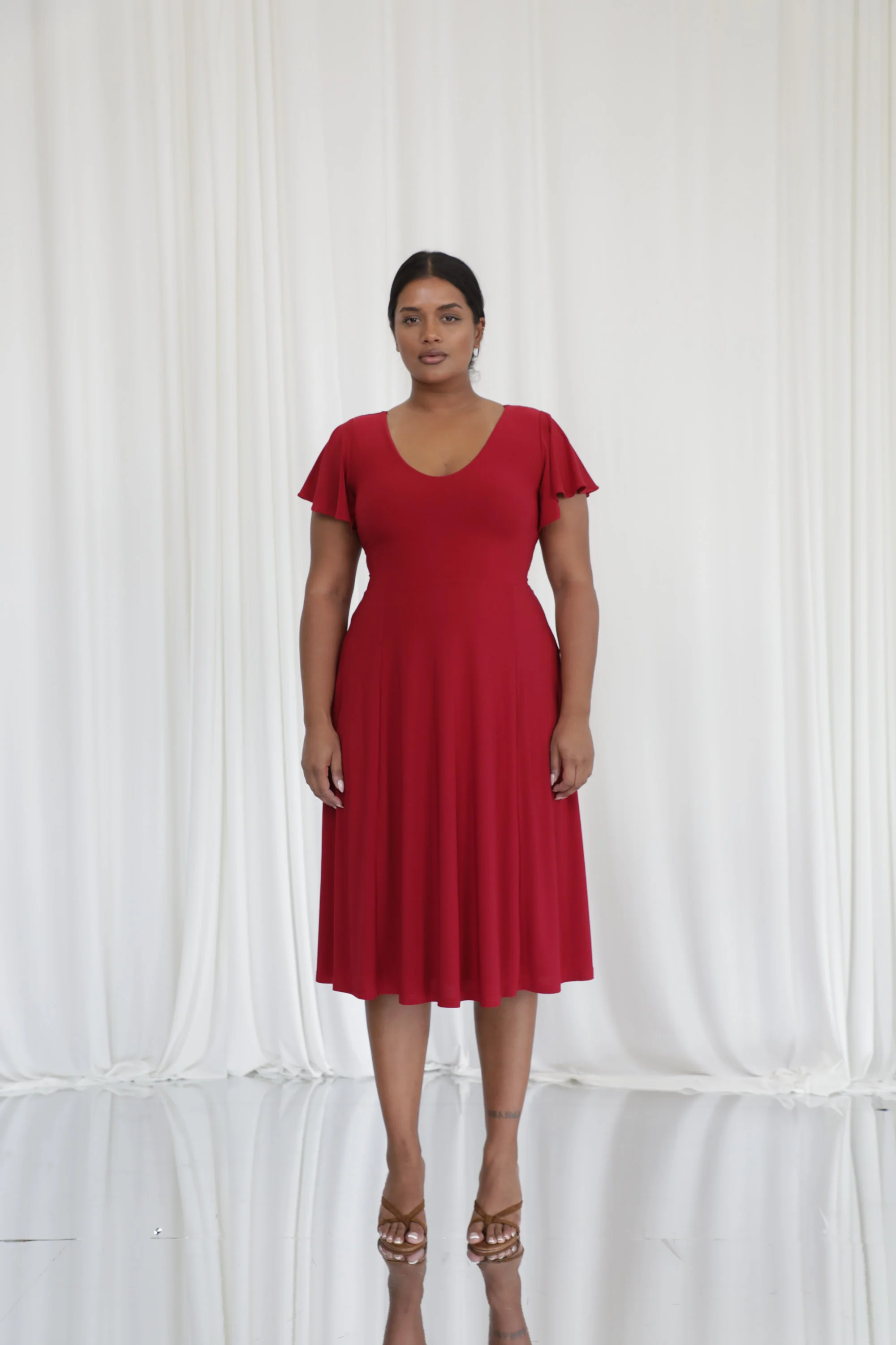 Ava Reversible Midi Dress - Image 7