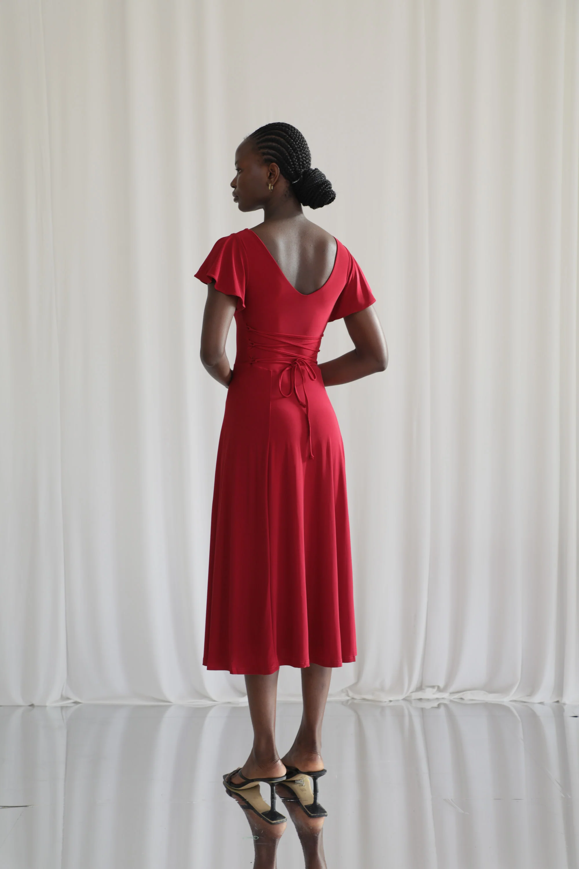Ava Reversible Midi Dress - Image 9