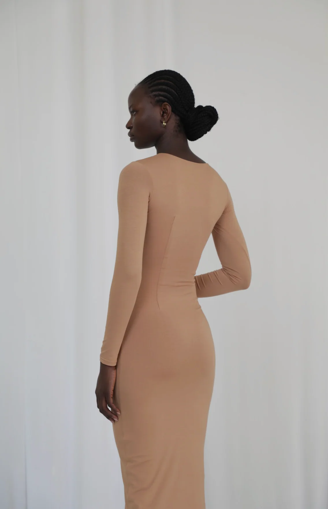 Bourne Bodycon Midi Dress - Image 3