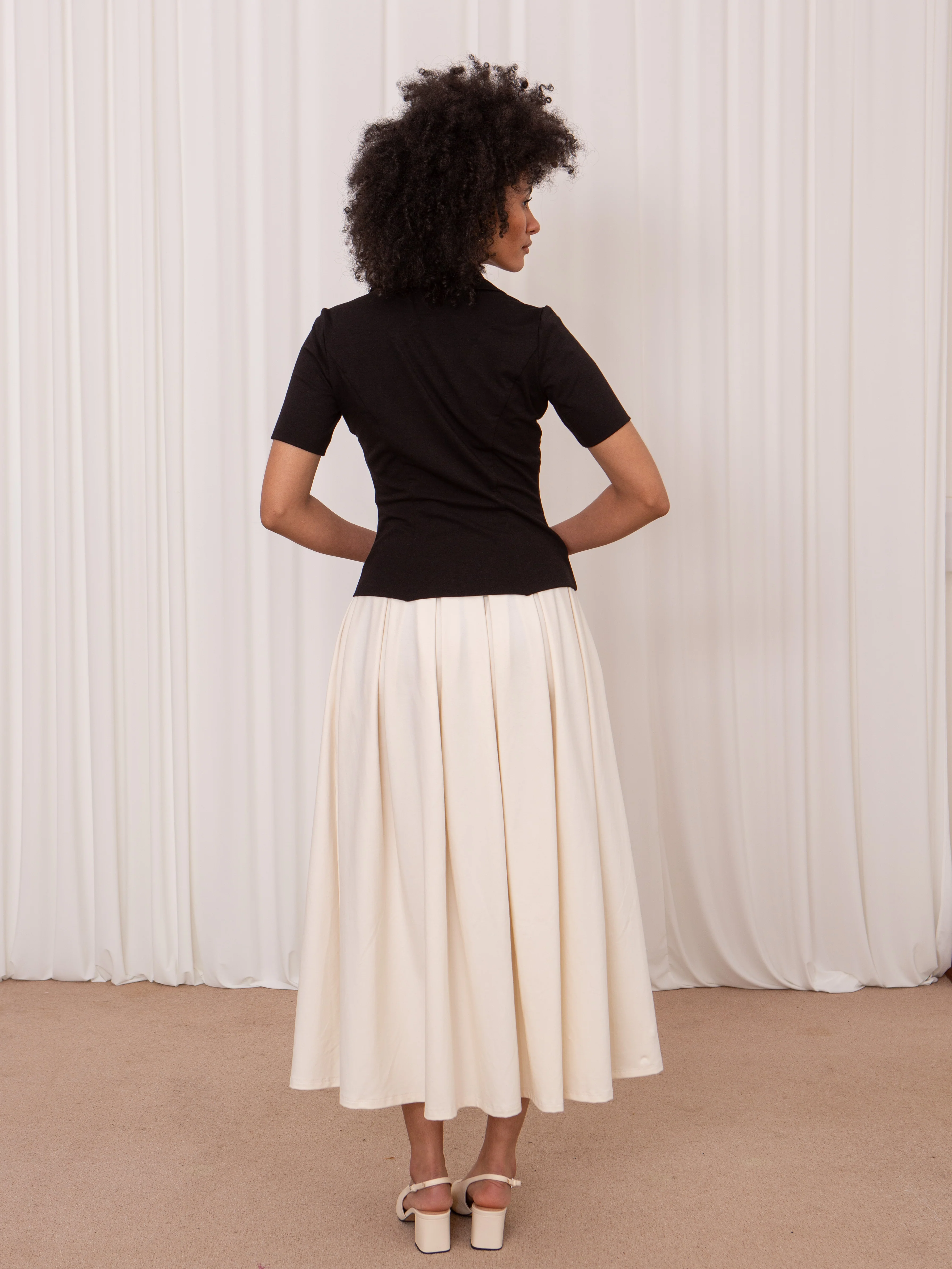 Fletcher Pleated Skirt - Image 6