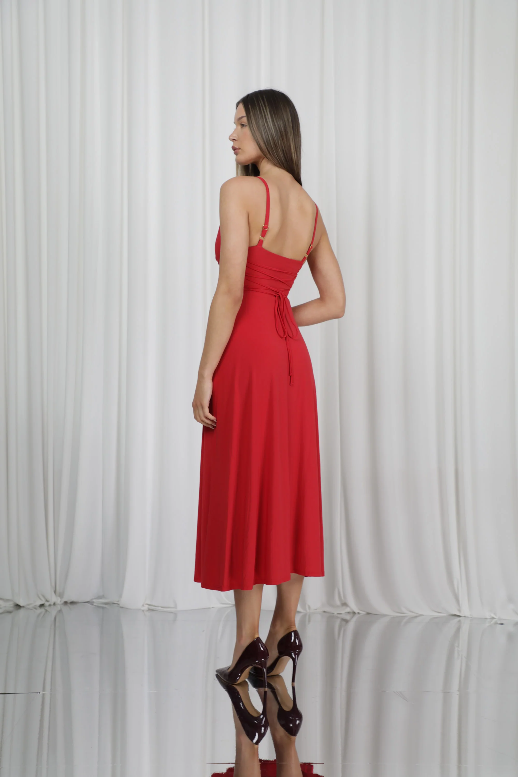Lulah Drape Maxi Dress - Image 13