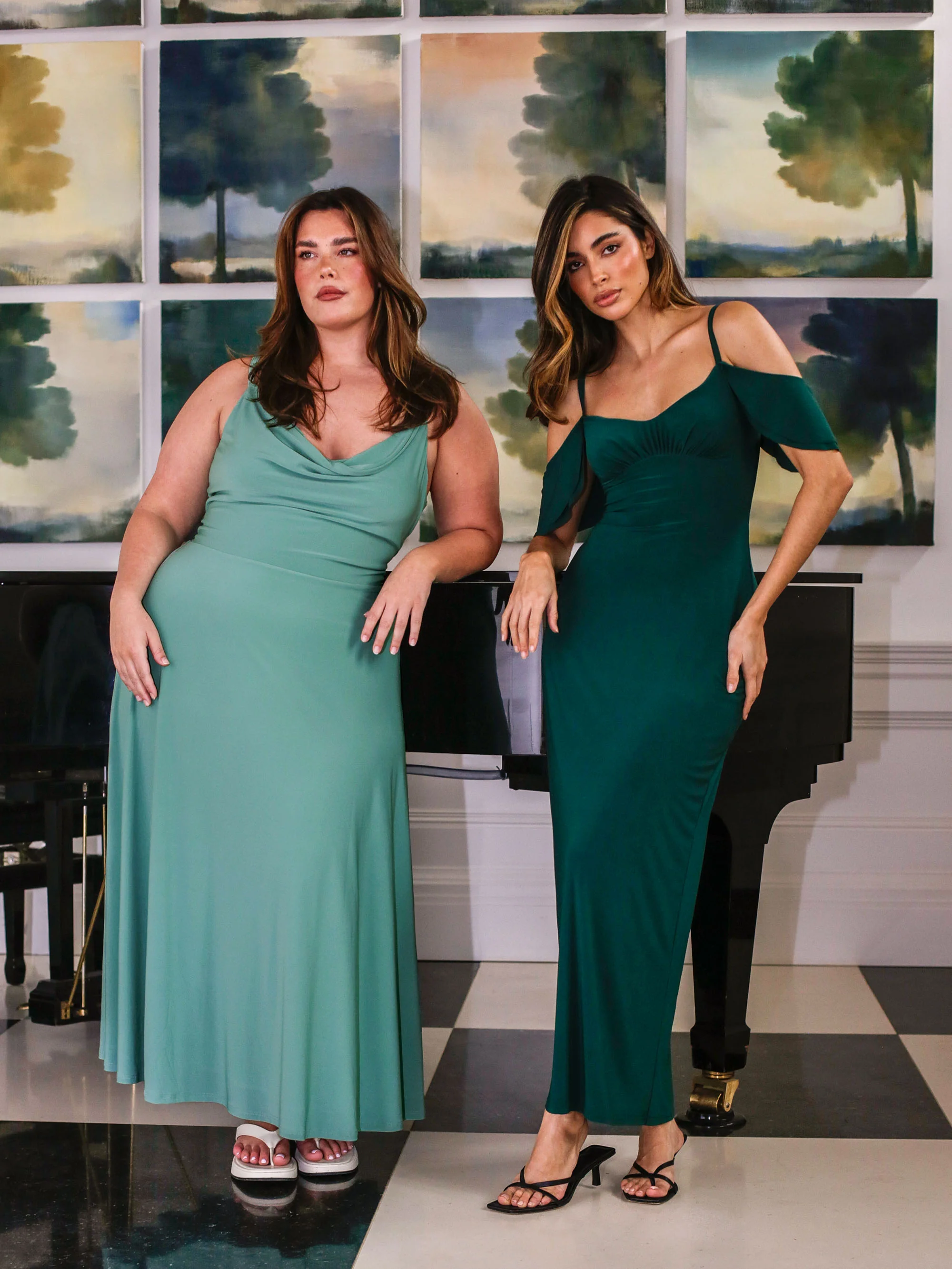 Lulah Drape Maxi Dress - Image 16