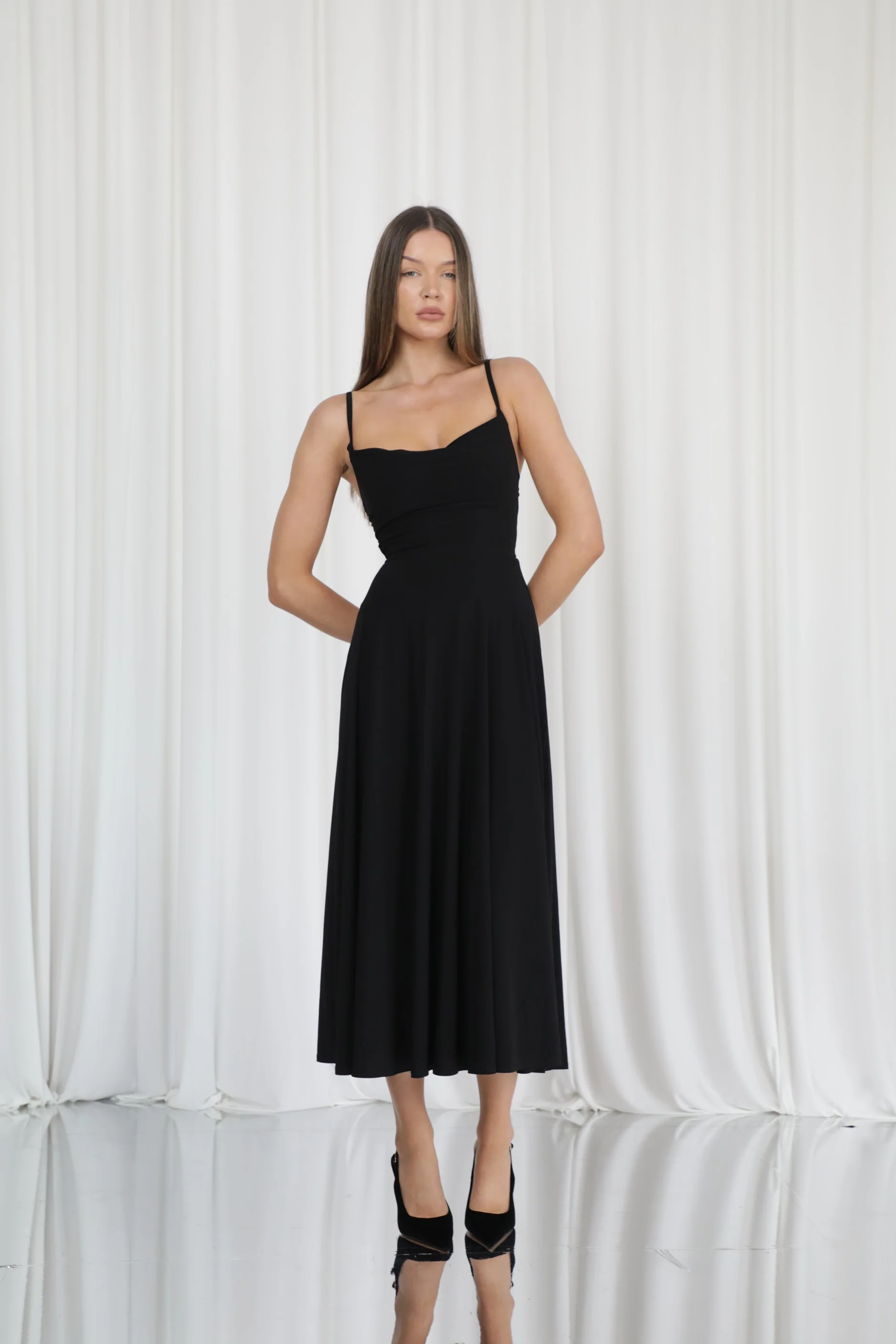 Lulah Drape Maxi Dress - Image 4