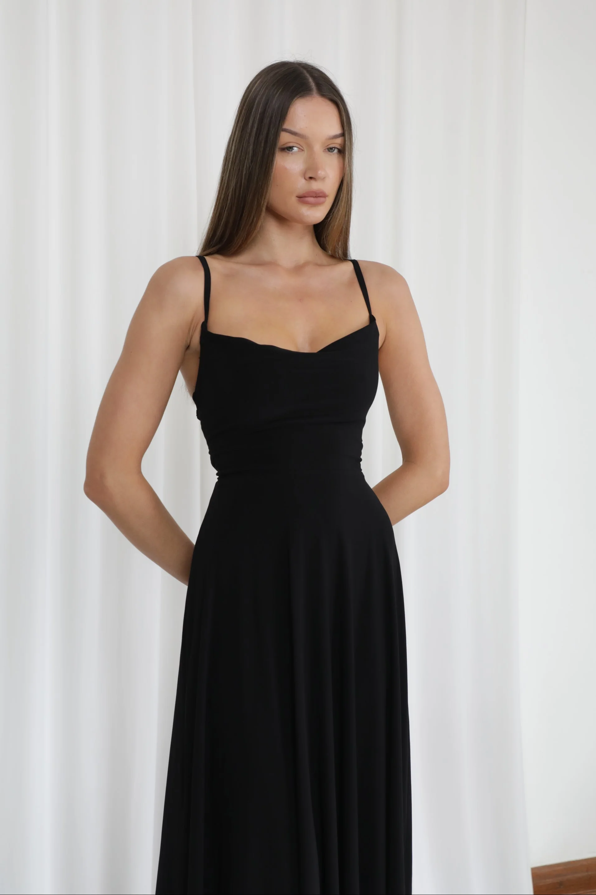 Lulah Drape Maxi Dress - Image 6