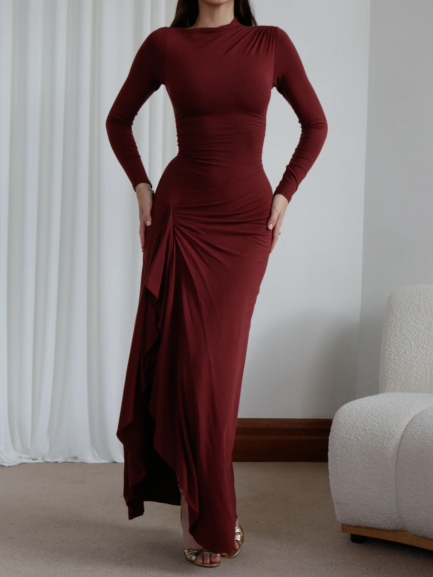 Venus Long Sleeve Dress - Image 10