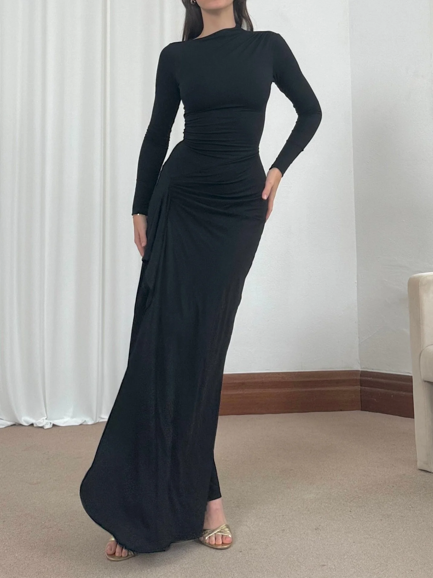 Venus Long Sleeve Dress - Image 8